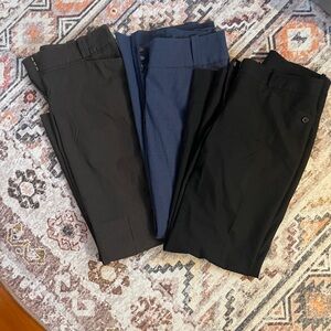 The Limited Black Blue and Brown Cassidy pants